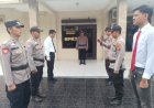 Kapolsek Babakan Pimpin Apel Pagi dan Serah Terima Tugas Piket Jaga Mako, Pastikan Kesiapsiagaan Personel