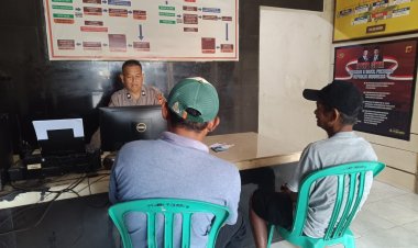 SPKT Polsek Babakan Berikan Pelayanan Prima, Layani Pembuatan Surat Kehilangan untuk Masyarakat